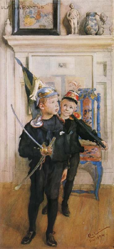 Ulf and Pontus, Carl Larsson